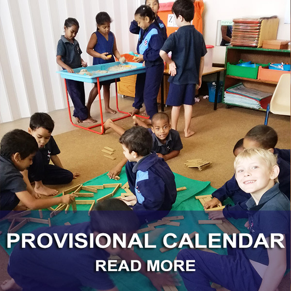 Our Lady Of Natal School - Provisional Calendar